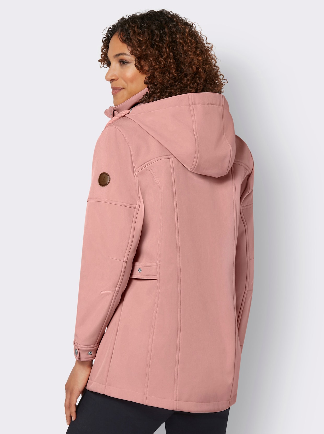 Softshell-Jacke - rosenholz