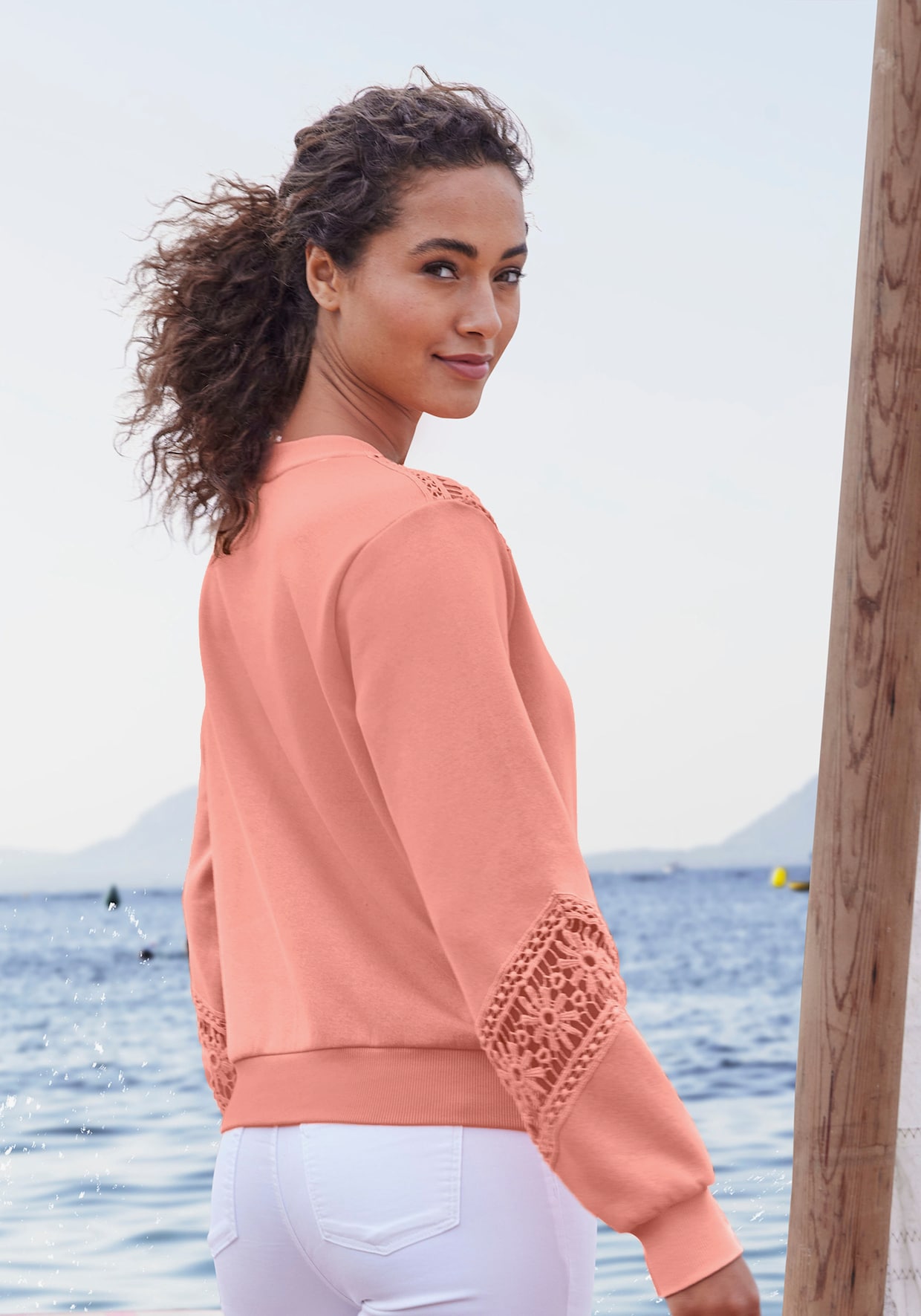 Vivance Sweatshirt - peach