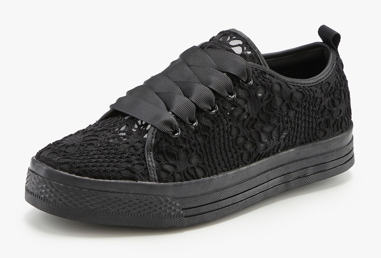 LASCANA Sneaker - schwarz