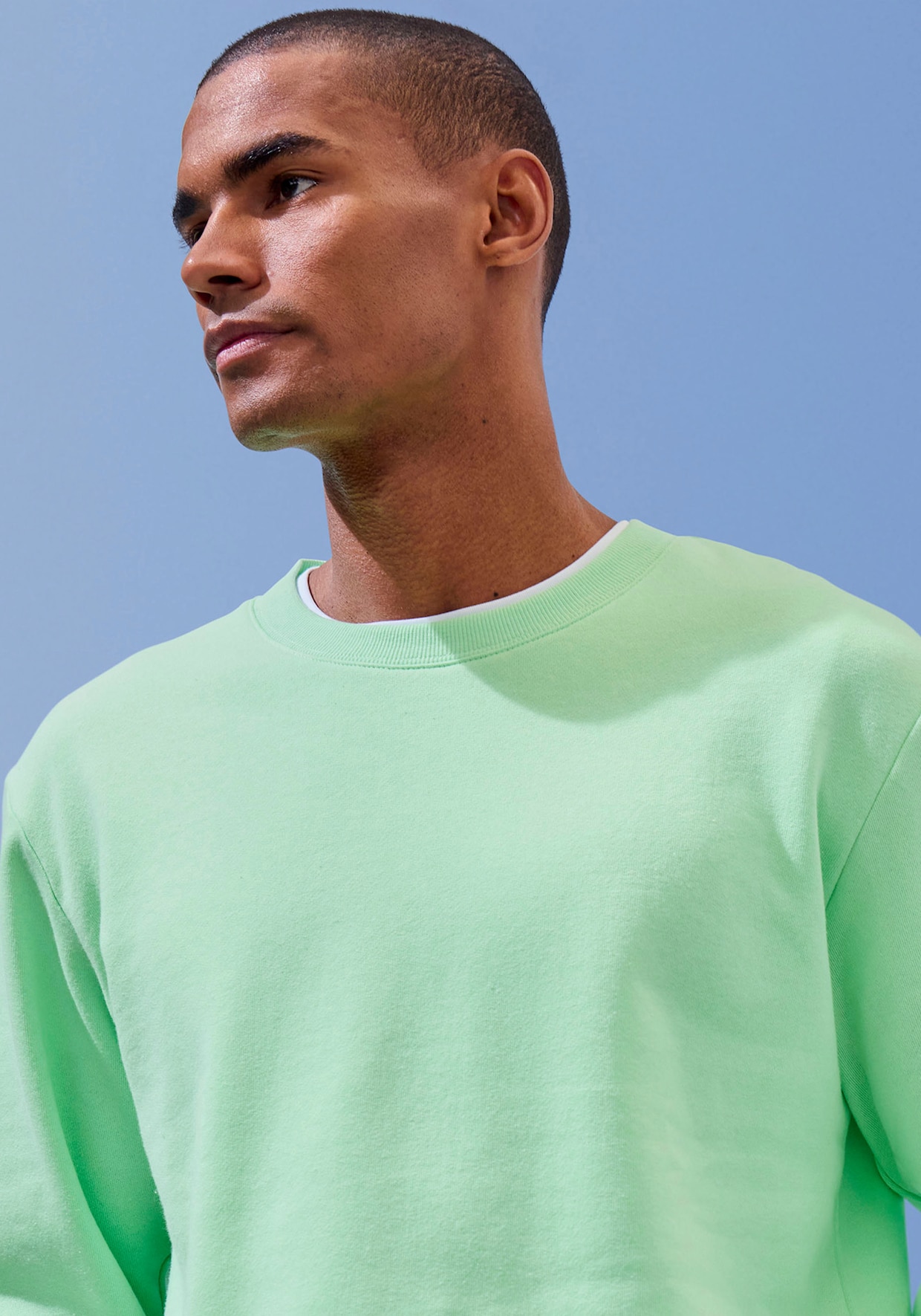 Sweatshirt - lime