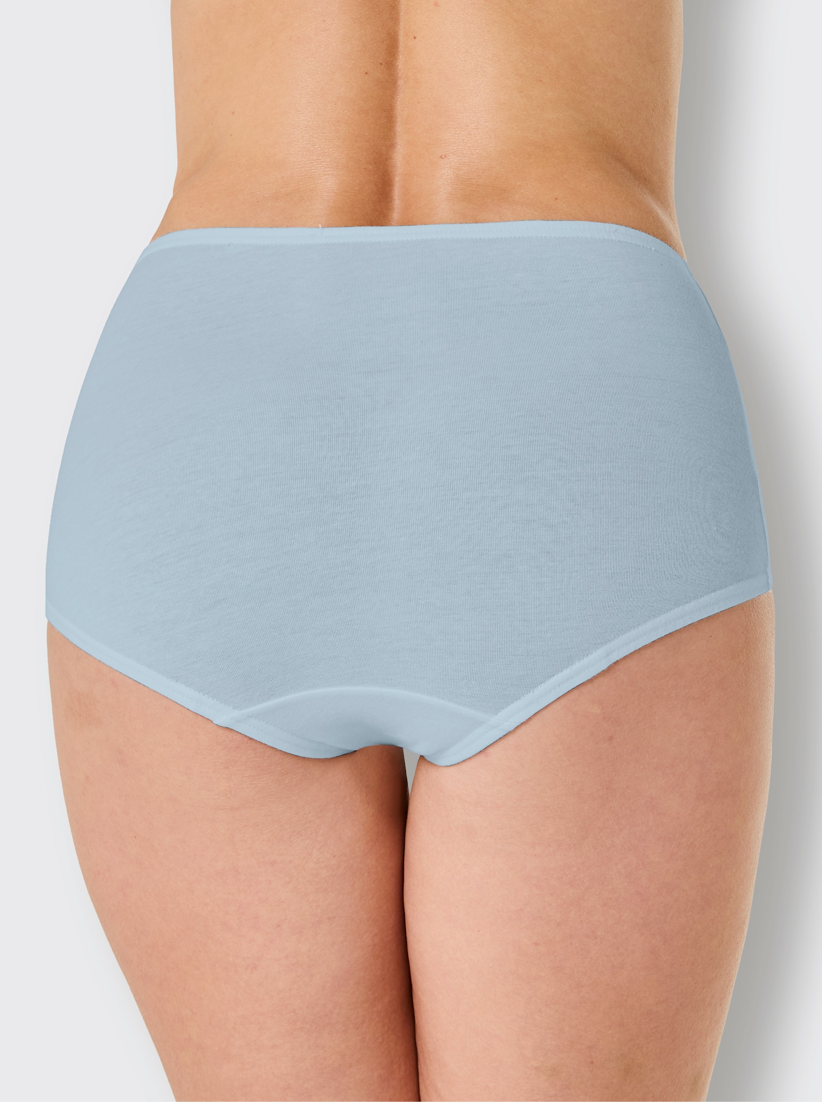 wäschepur Tailleslip - 2x lichtblauw + 2x vanille + 2x lila