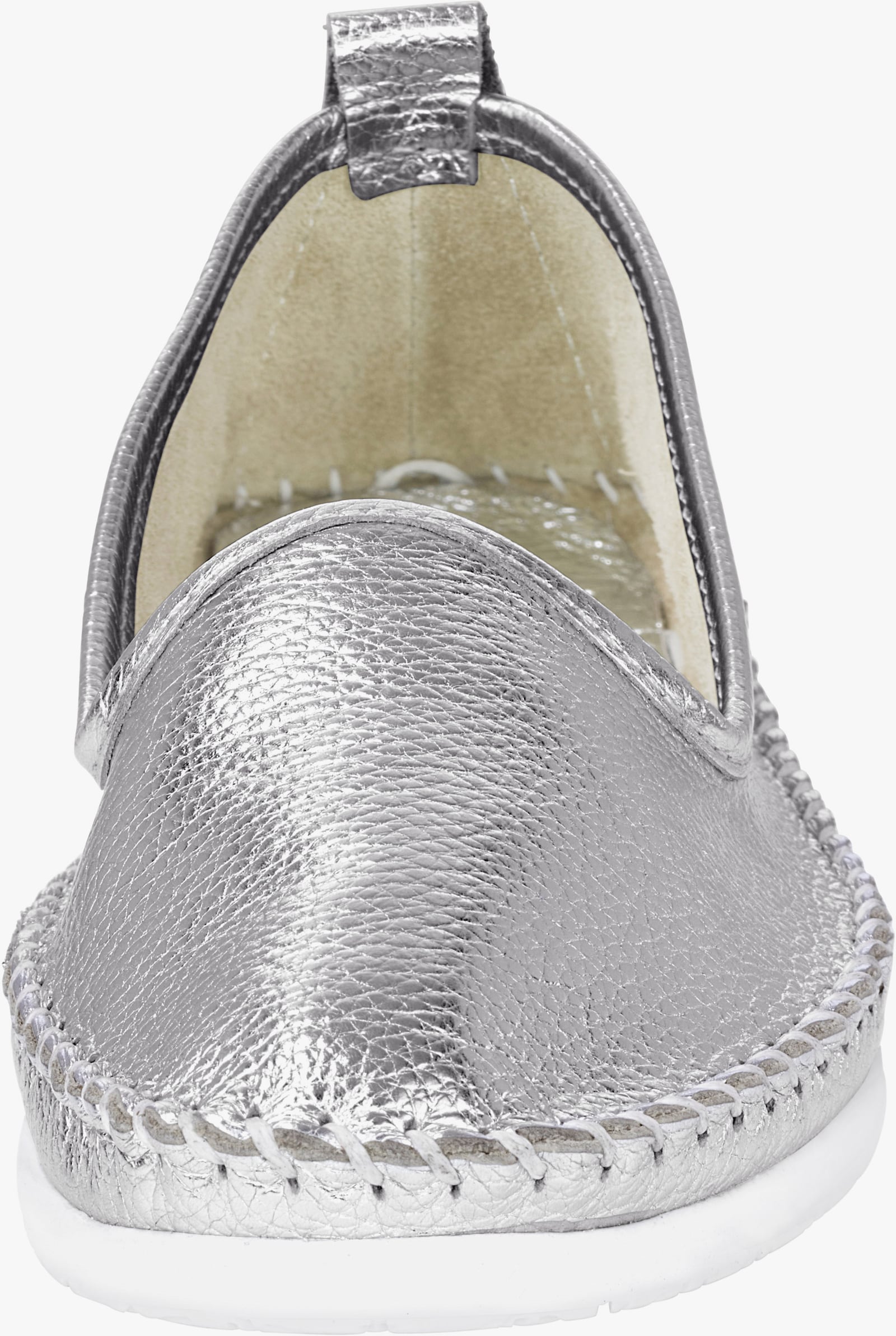 Andrea Conti Slipper - silberfarben