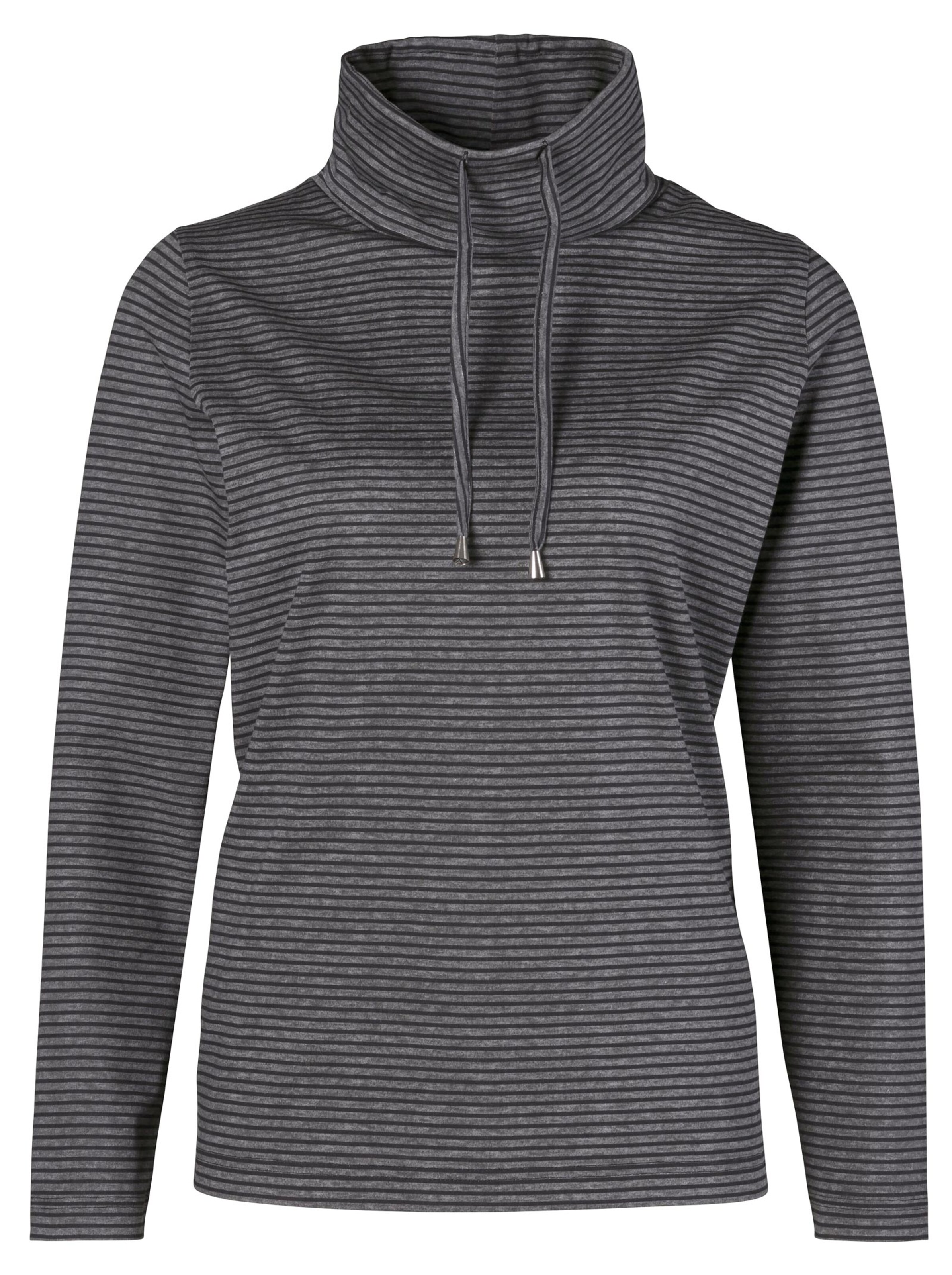 Shirt - schwarz-gestreift