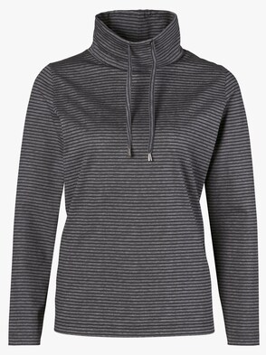 Shirt - schwarz-gestreift