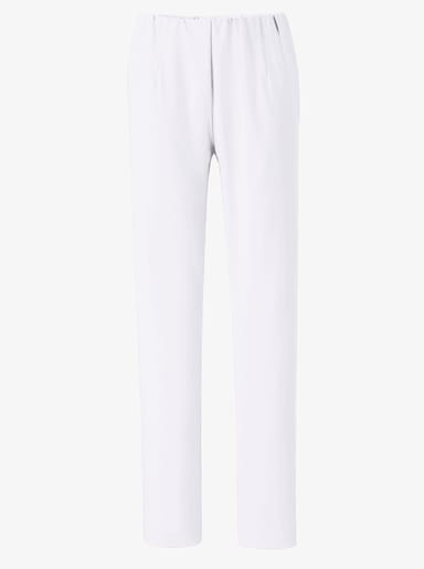 Stretch-Hose mit innenliegendem Dehnbund - weiß