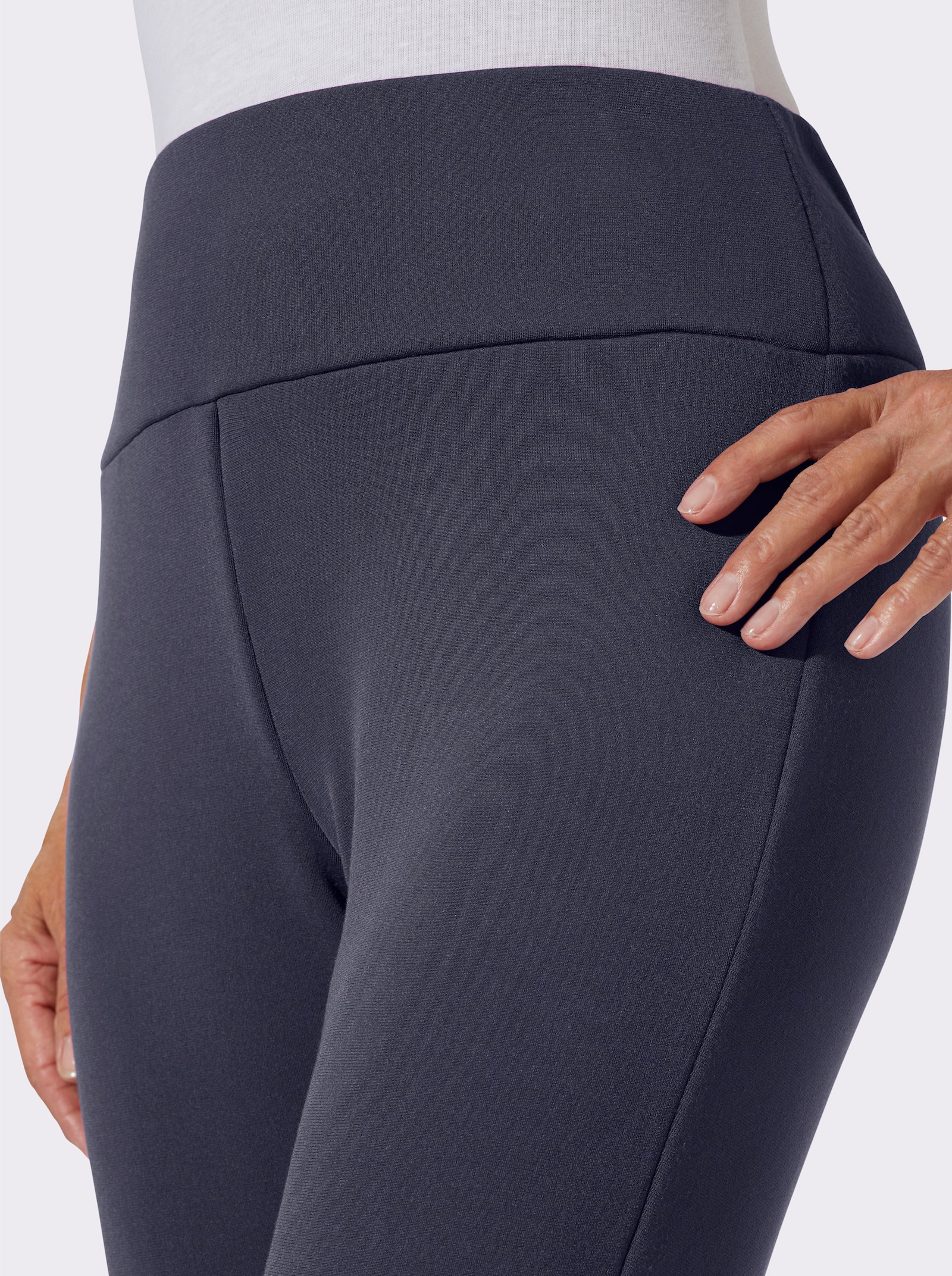 Thermoleggings mit Fleece-Futter - marine