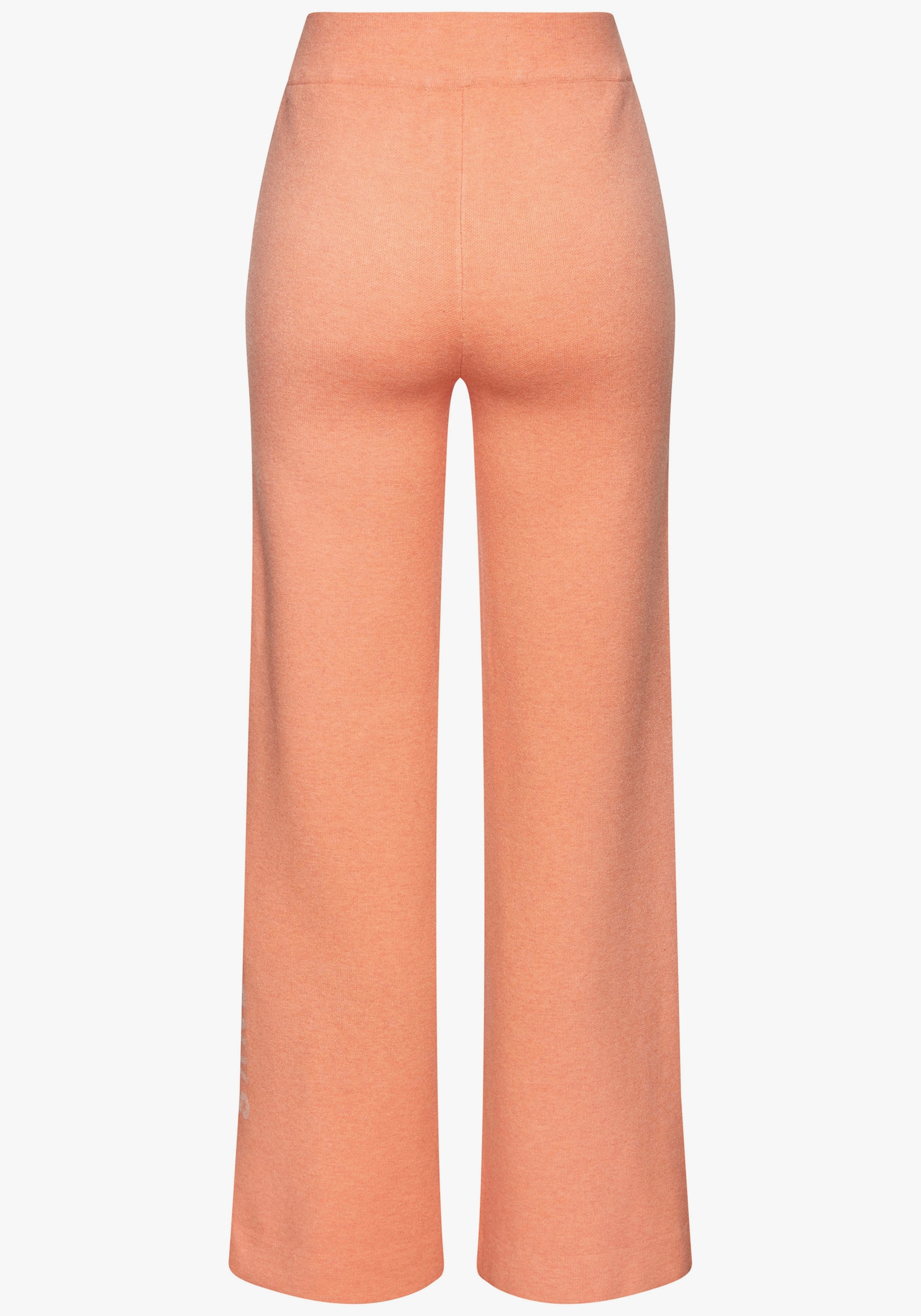 Elbsand Broek van tricot - abrikoos