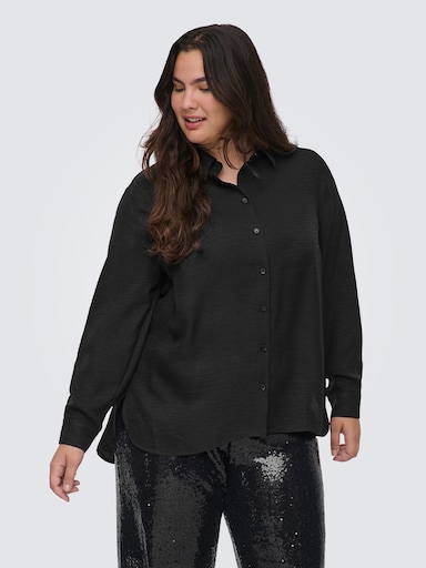 Hemdbluse - black