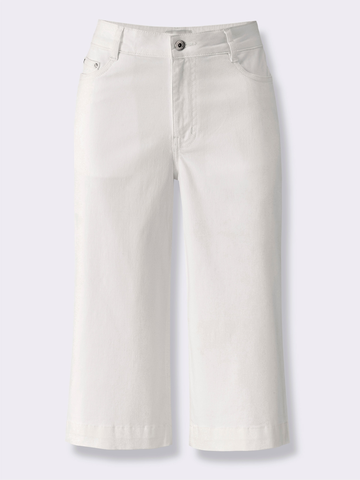 heine Jeansbermudas - ecru