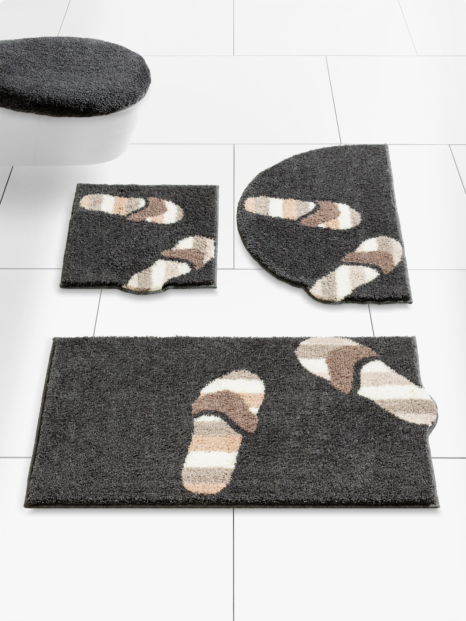 Grund Badmat - antraciet