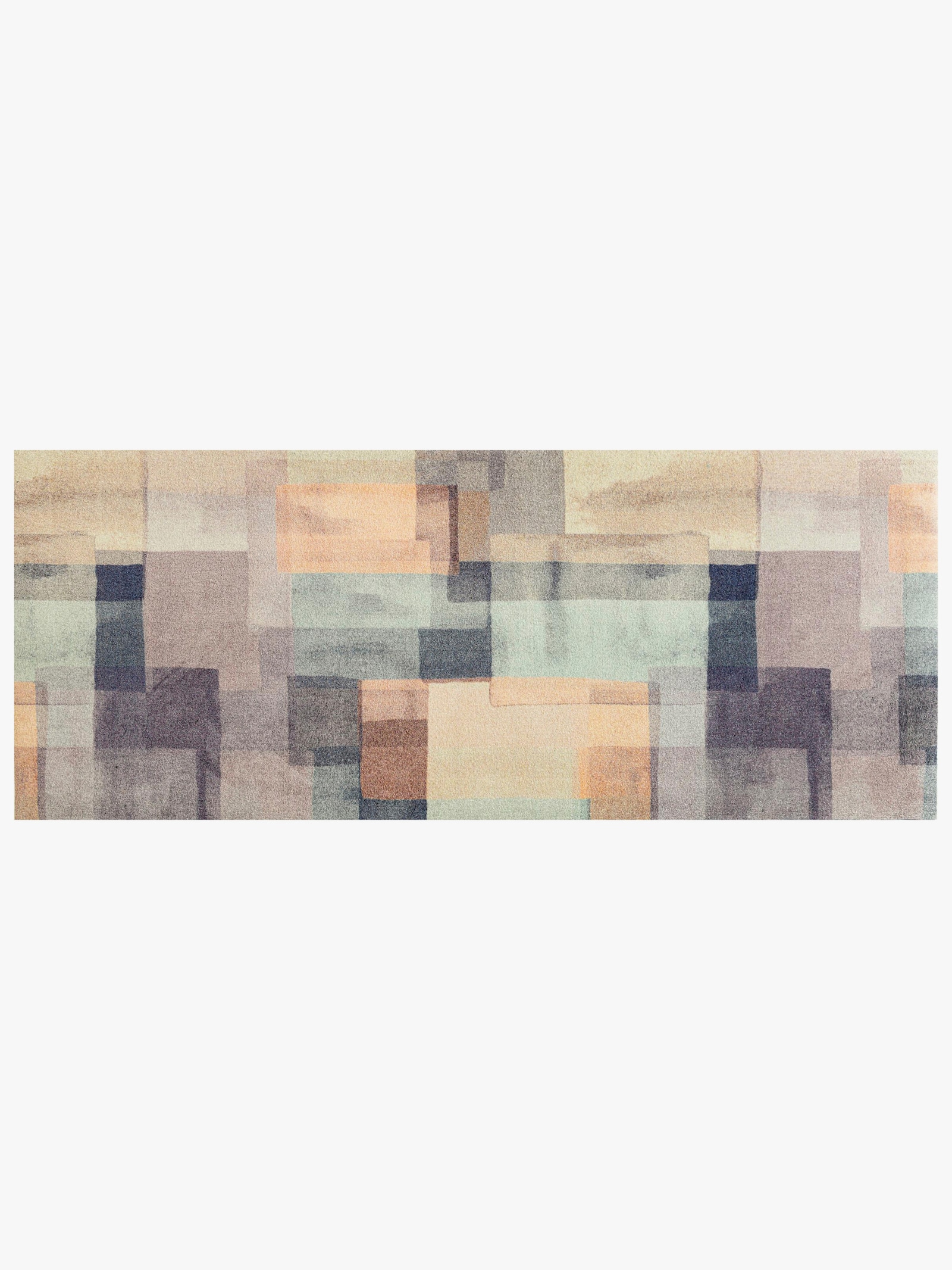 wash+dry by Kleen-Tex Fußmatte - flieder-beige-bedruckt