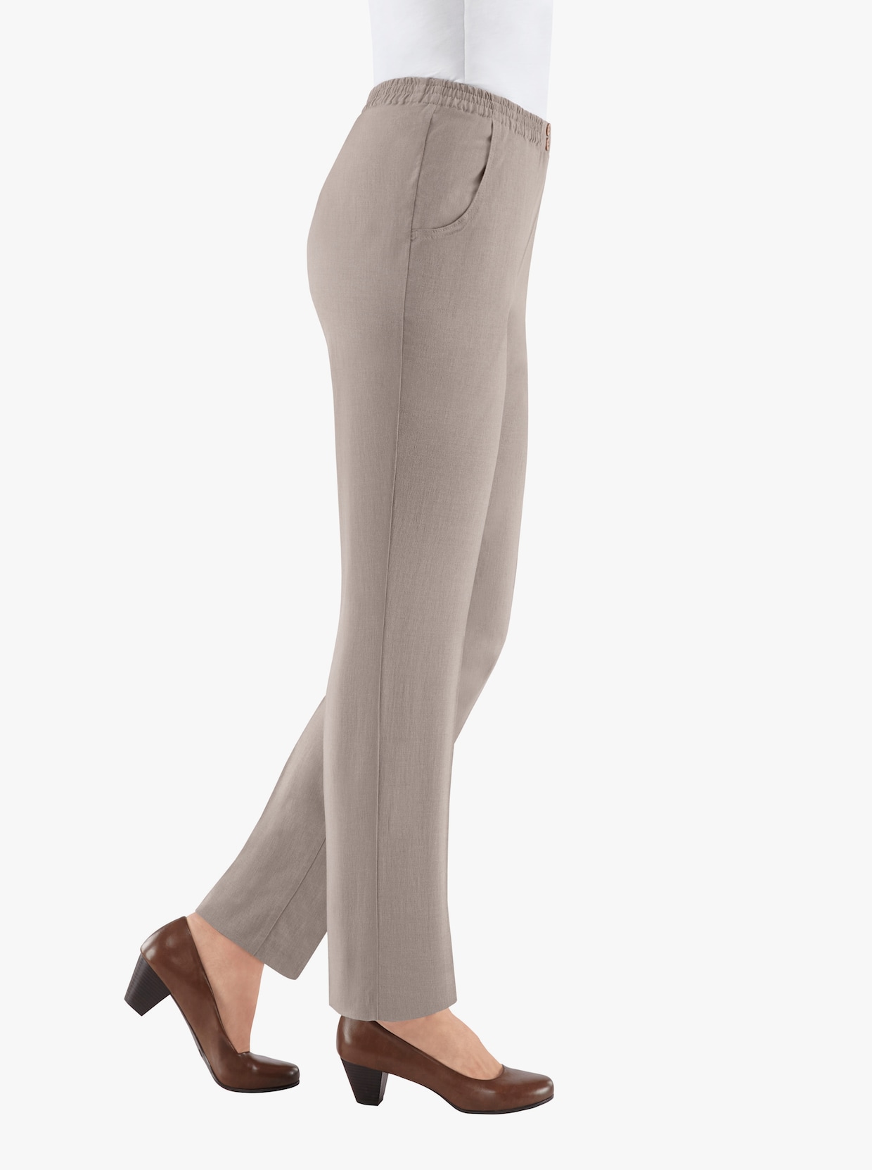 comfortbroek - beige