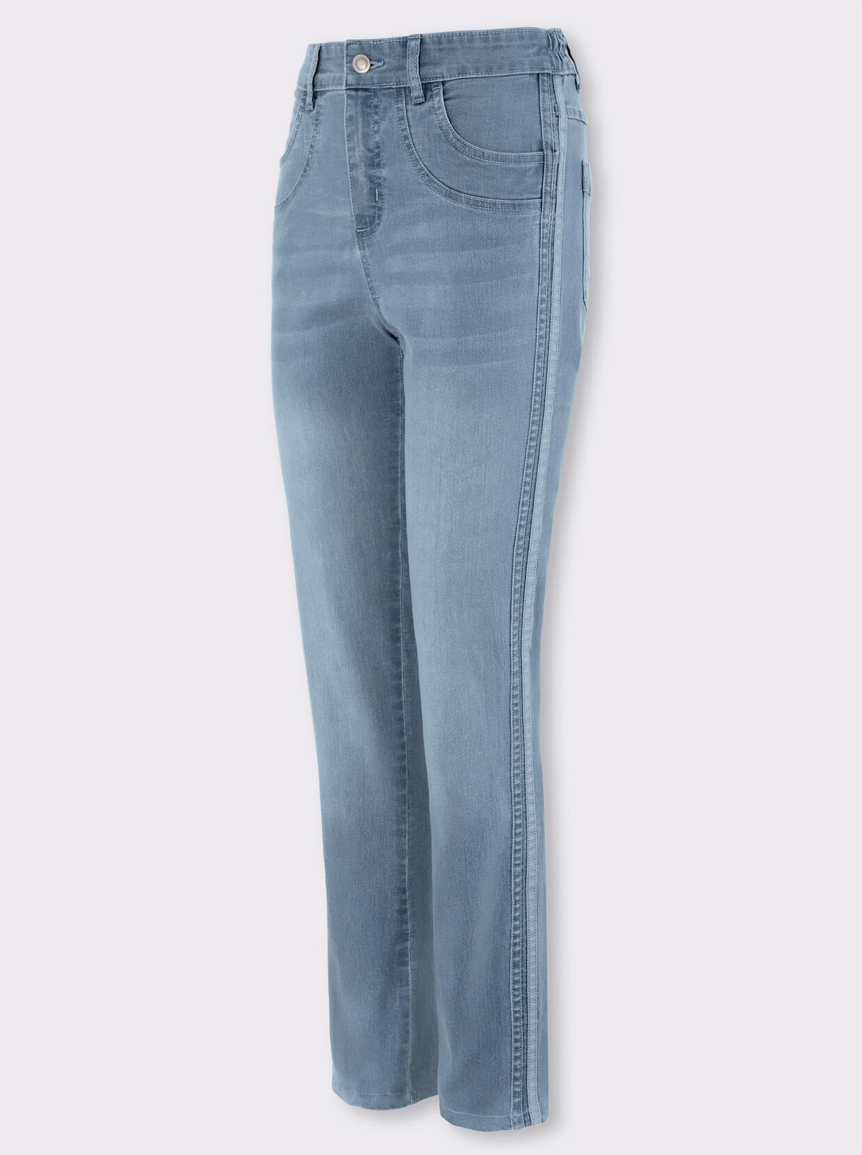 Jeans - blue-bleached