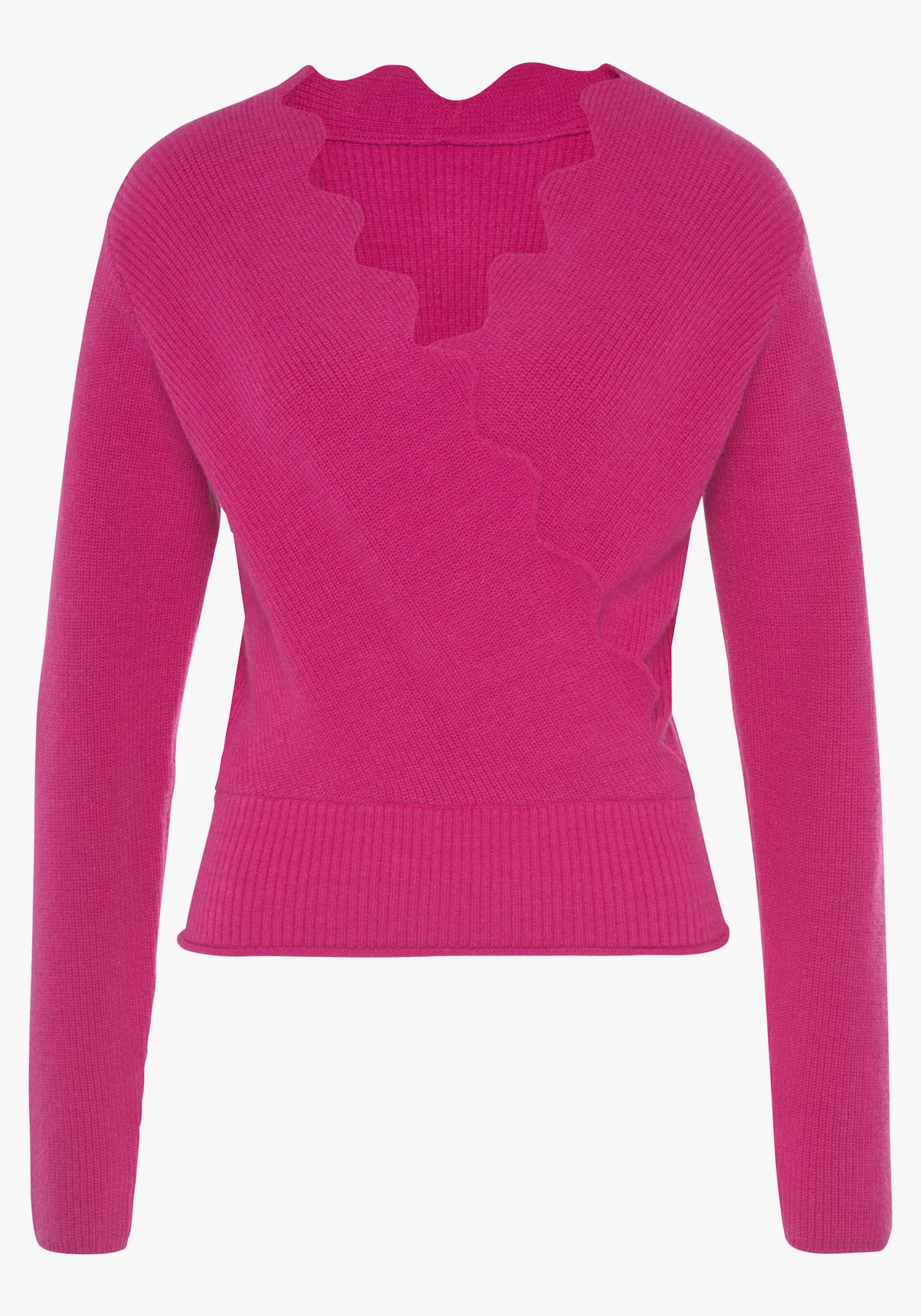 LASCANA Gebreide pullover - fuchsia