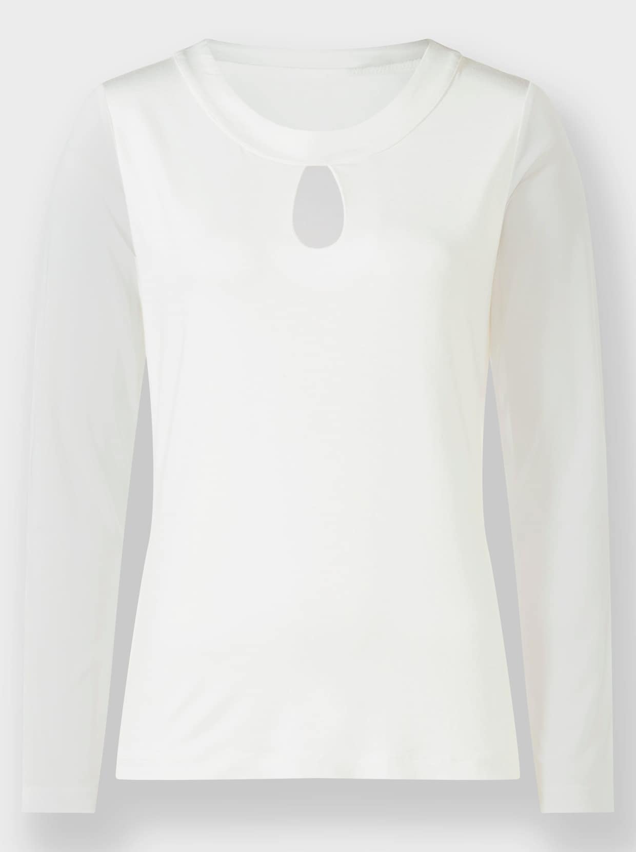 heine Shirt met lange mouwen - ecru