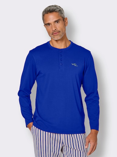 Schlafanzug-Shirt - royalblau