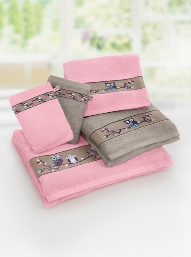 Handtuch-Set - rosé