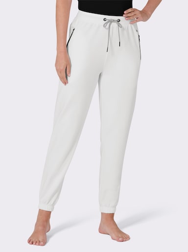 feel good Hose - ecru-schwarz