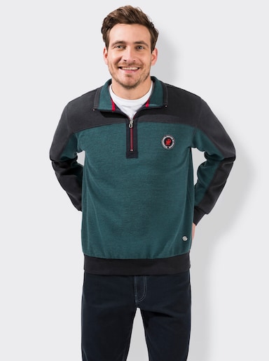 Marco Donati Sweatshirt - blauw/groen