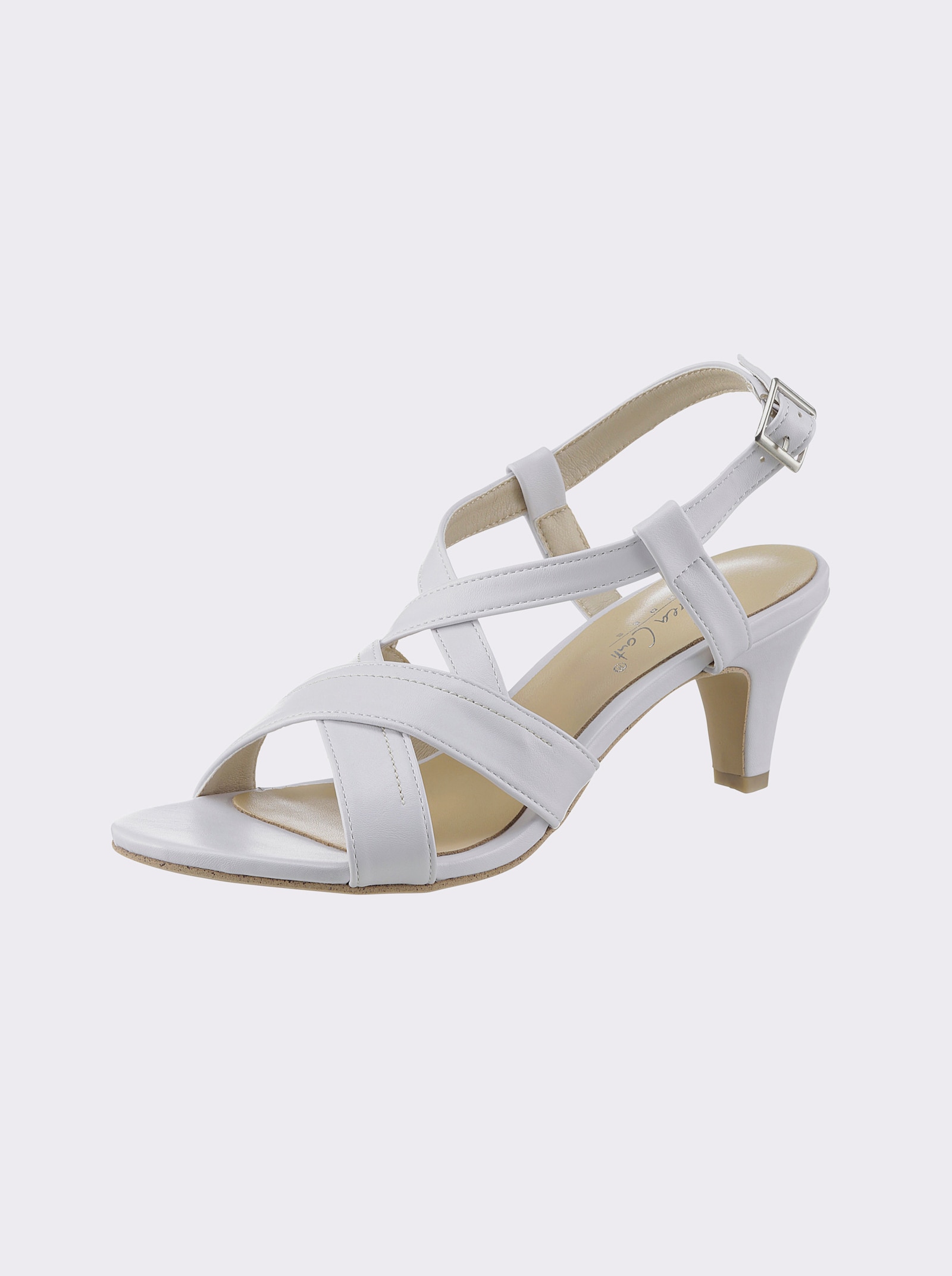 Andrea Conti sandaaltjes - wit