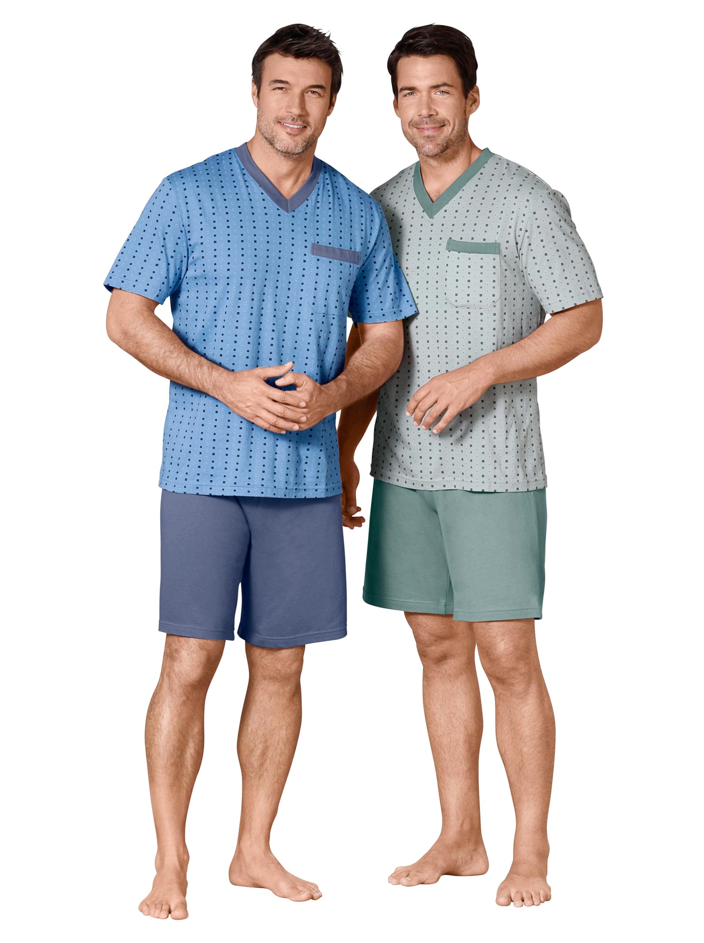 Shortys - mint + blau