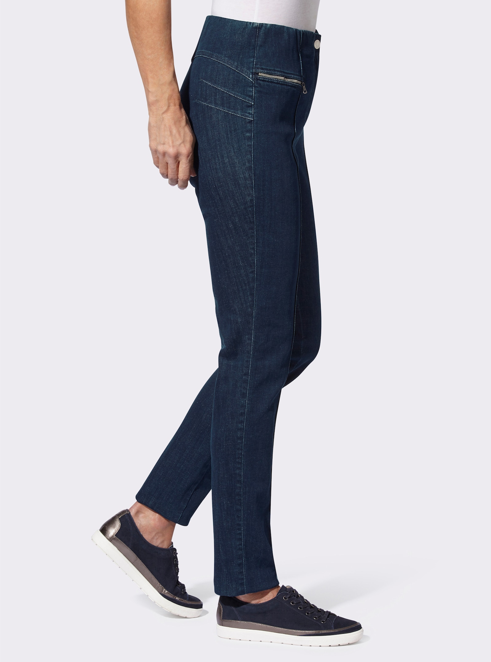 Cosma Jeans met push-upeffect voor het zitvlak - blue-stonewashed