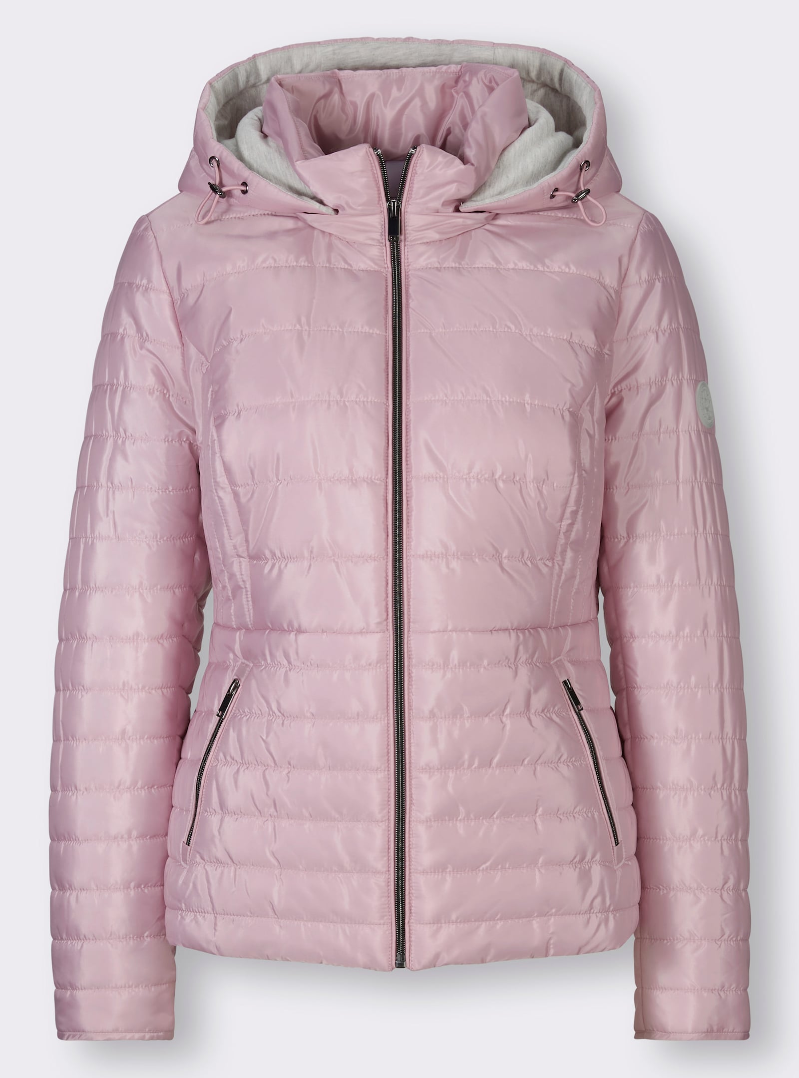 heine Steppjacke mit abtrennbarer Kapuze - rosé