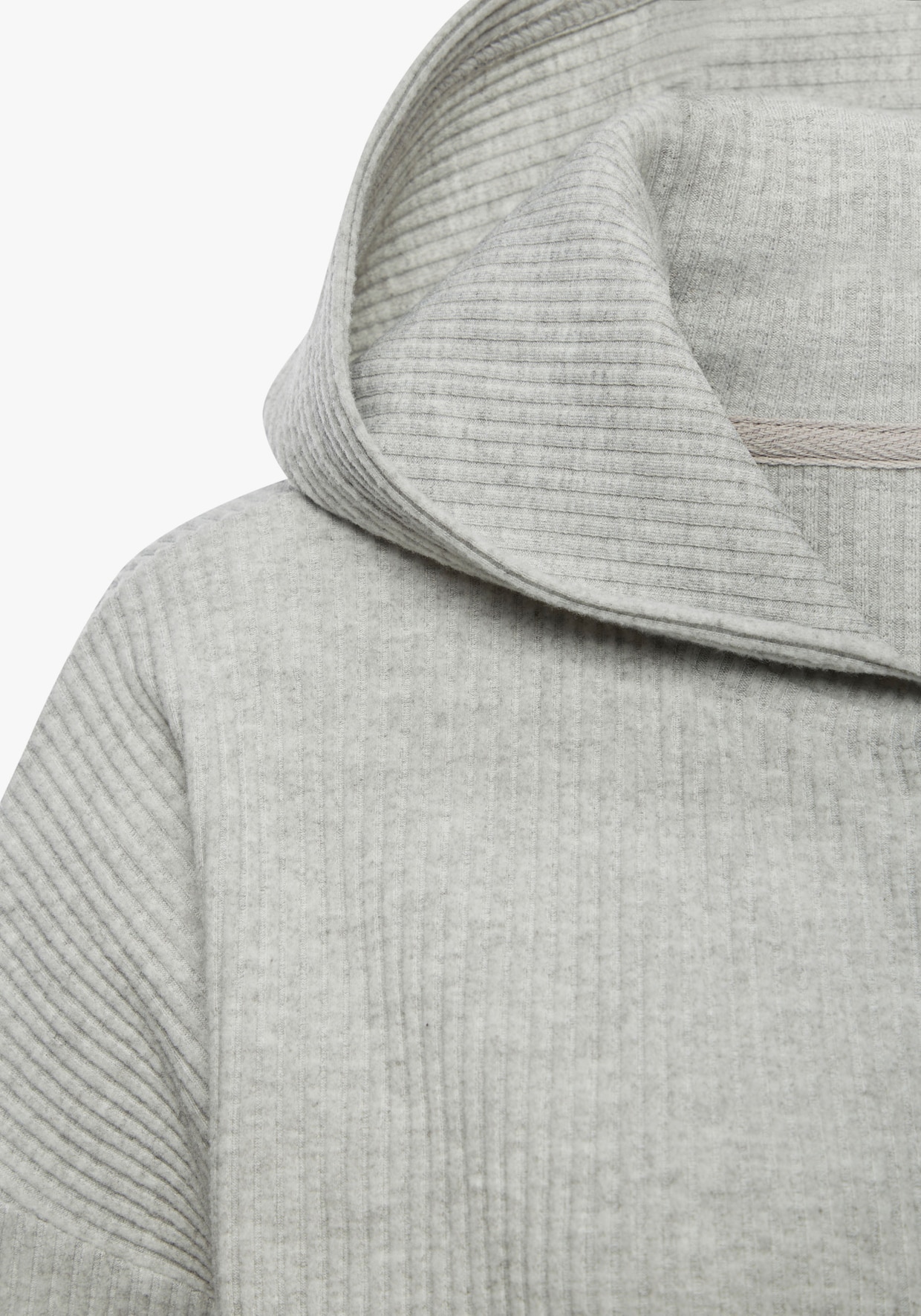 French Connection Sweatjacke - hellgrau