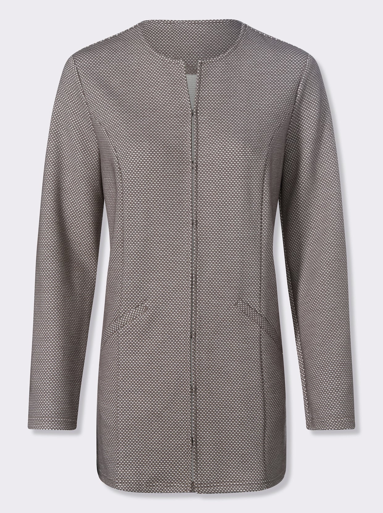 Shirtjacke - grau