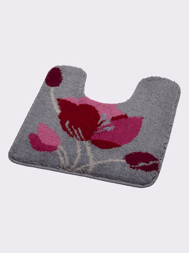 Hagemann Tapis de bain - gris-mauve