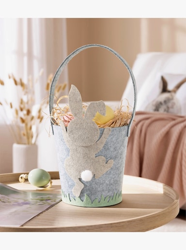 Paasmandje - grijs
