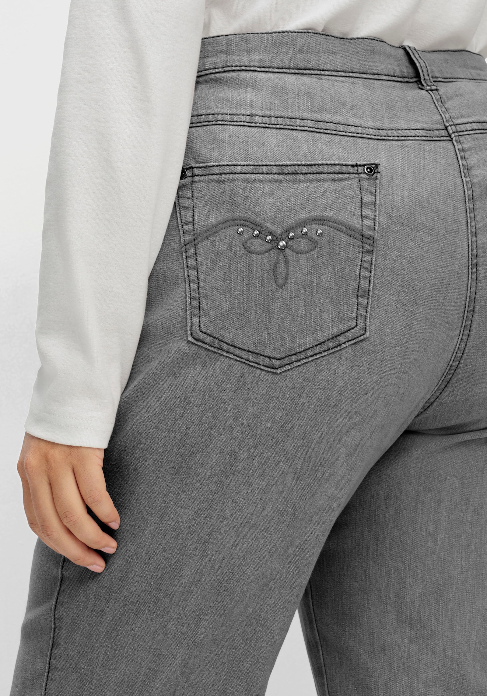5-Pocket-Jeans - grey-denim