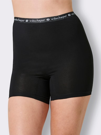 wäschepur Longpanty - schwarz