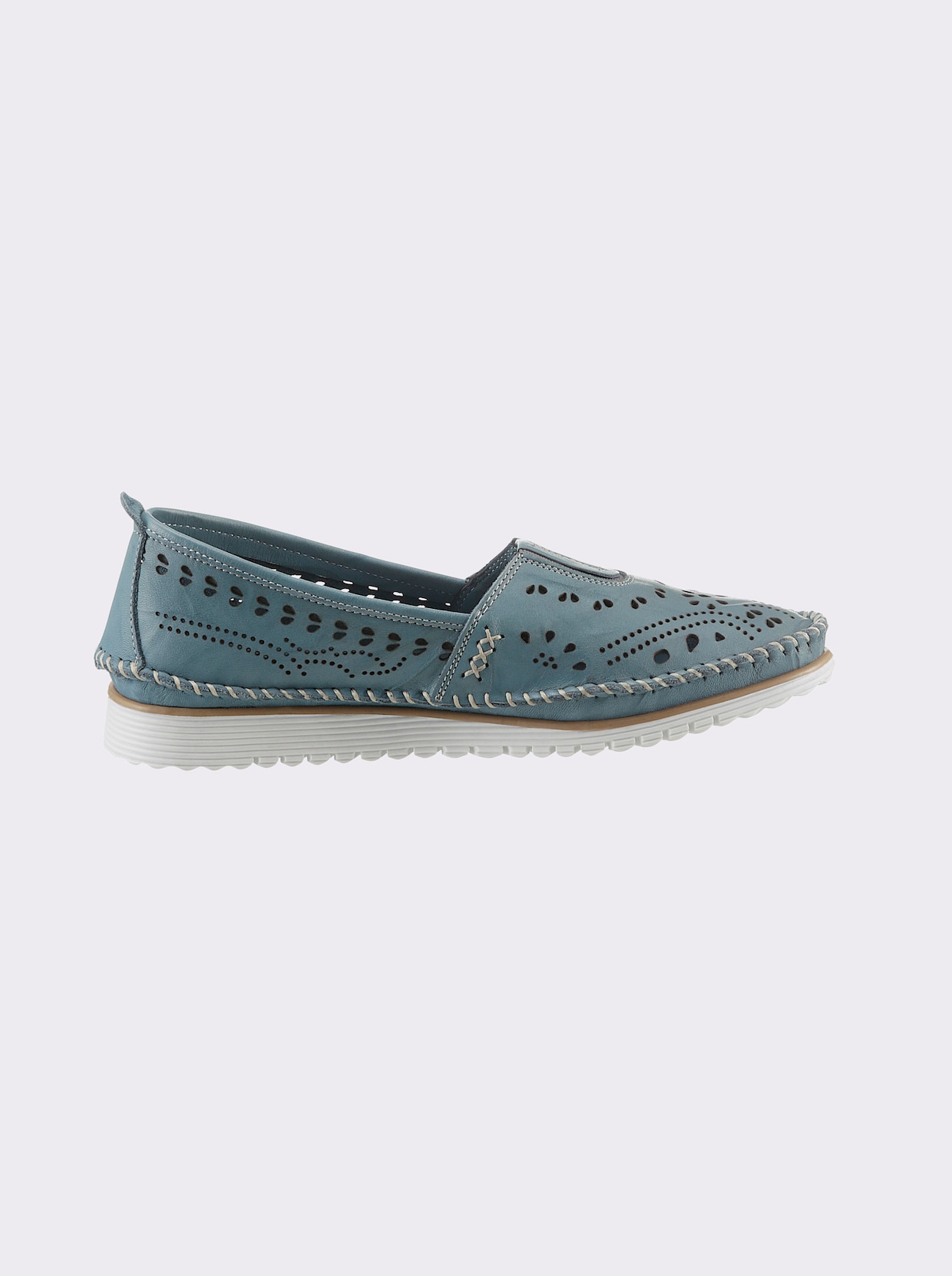 Andrea Conti Slipper - jeansblau