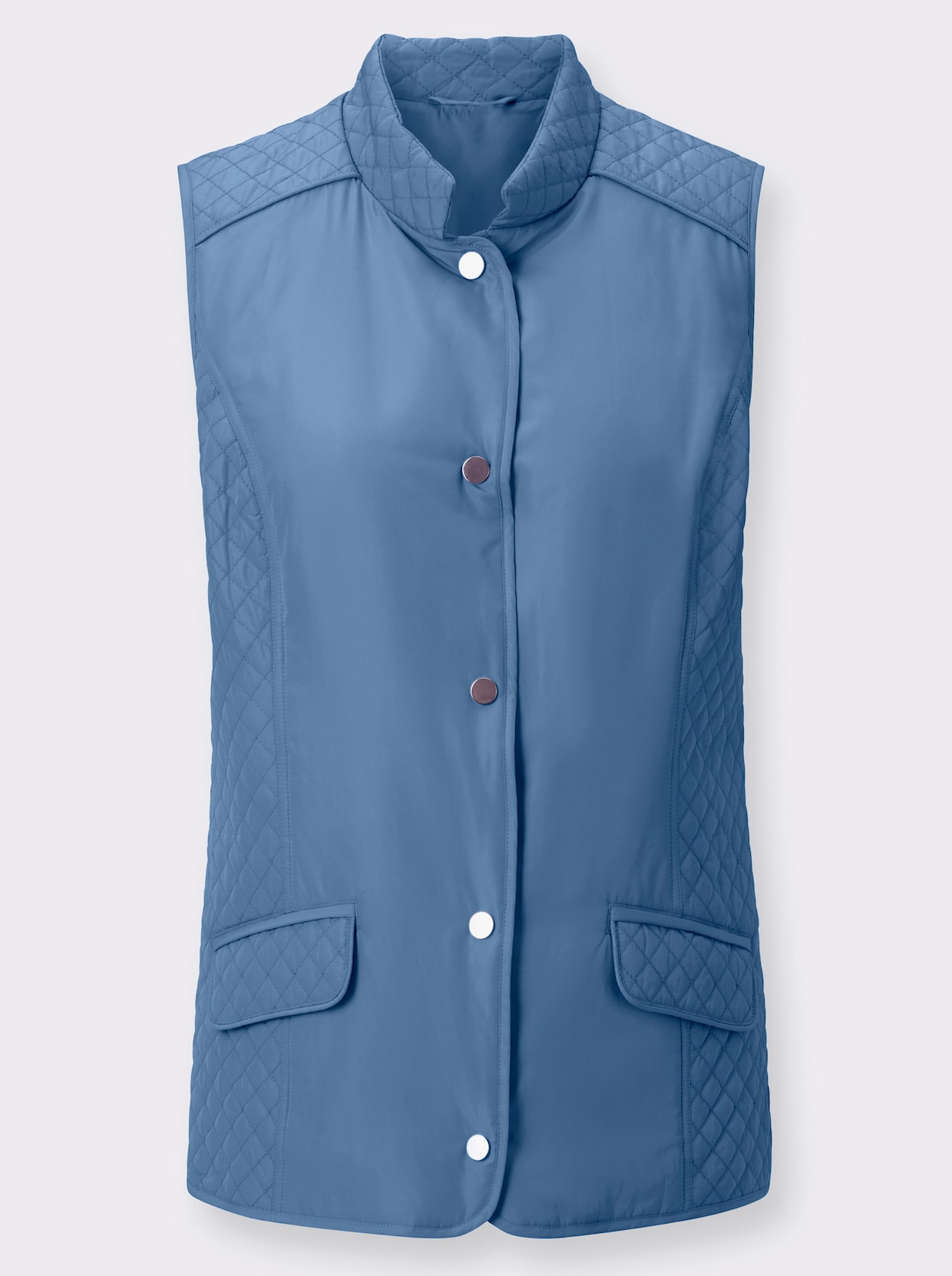 Gilet - middenblauw