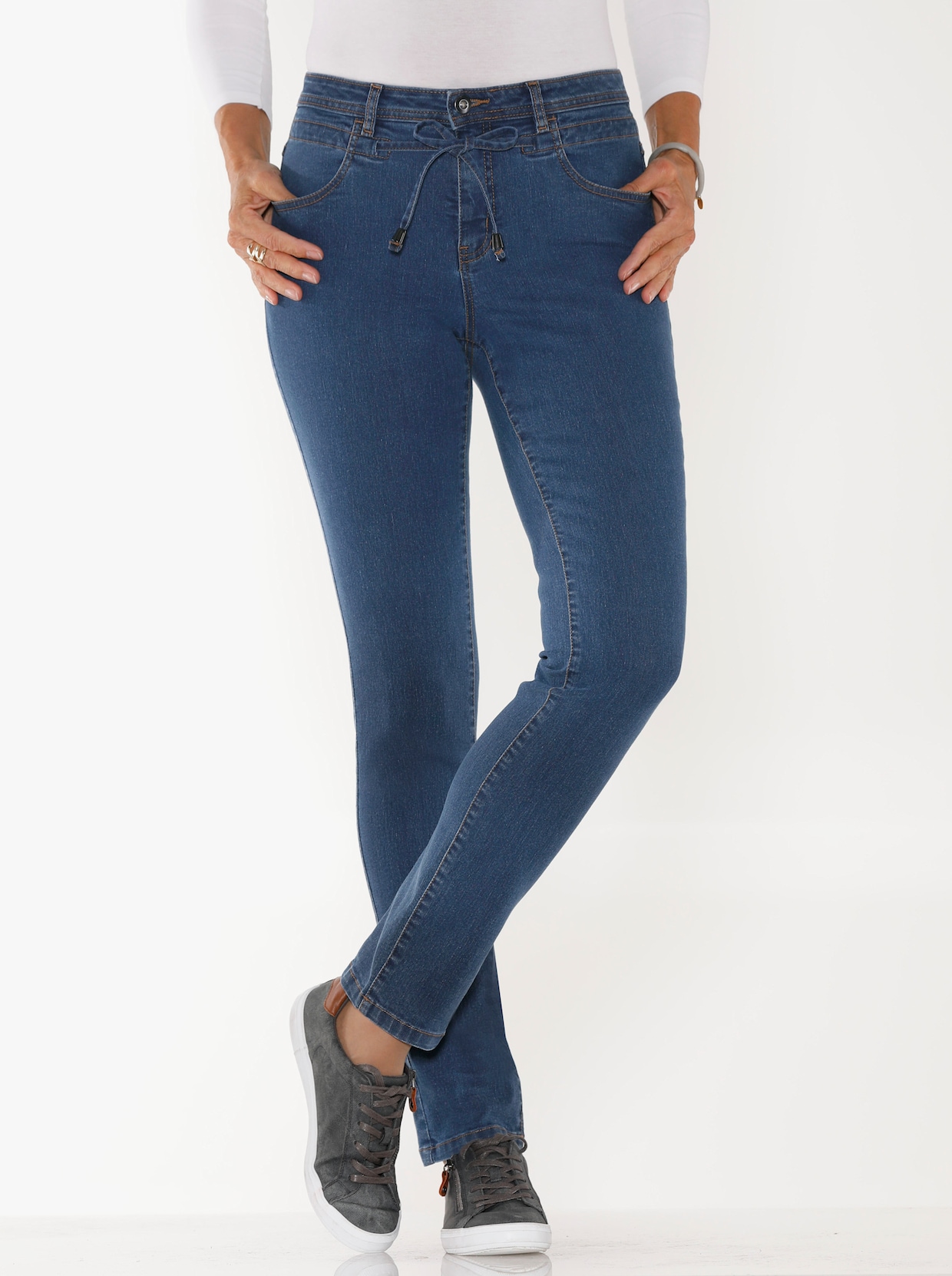 Jeans - blue-stone-washed