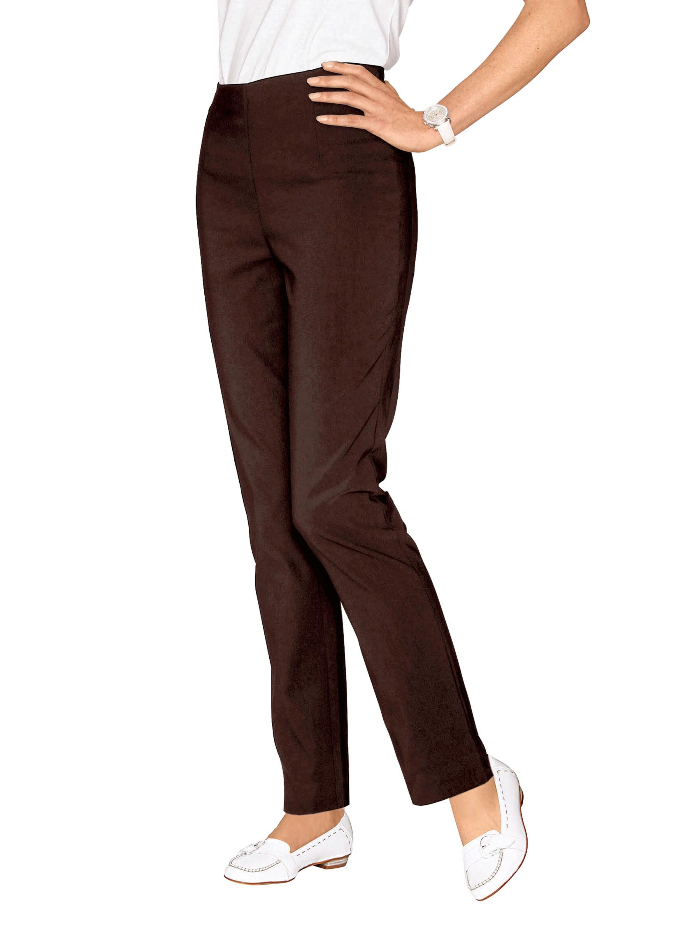 Schlupfhose - schokobraun