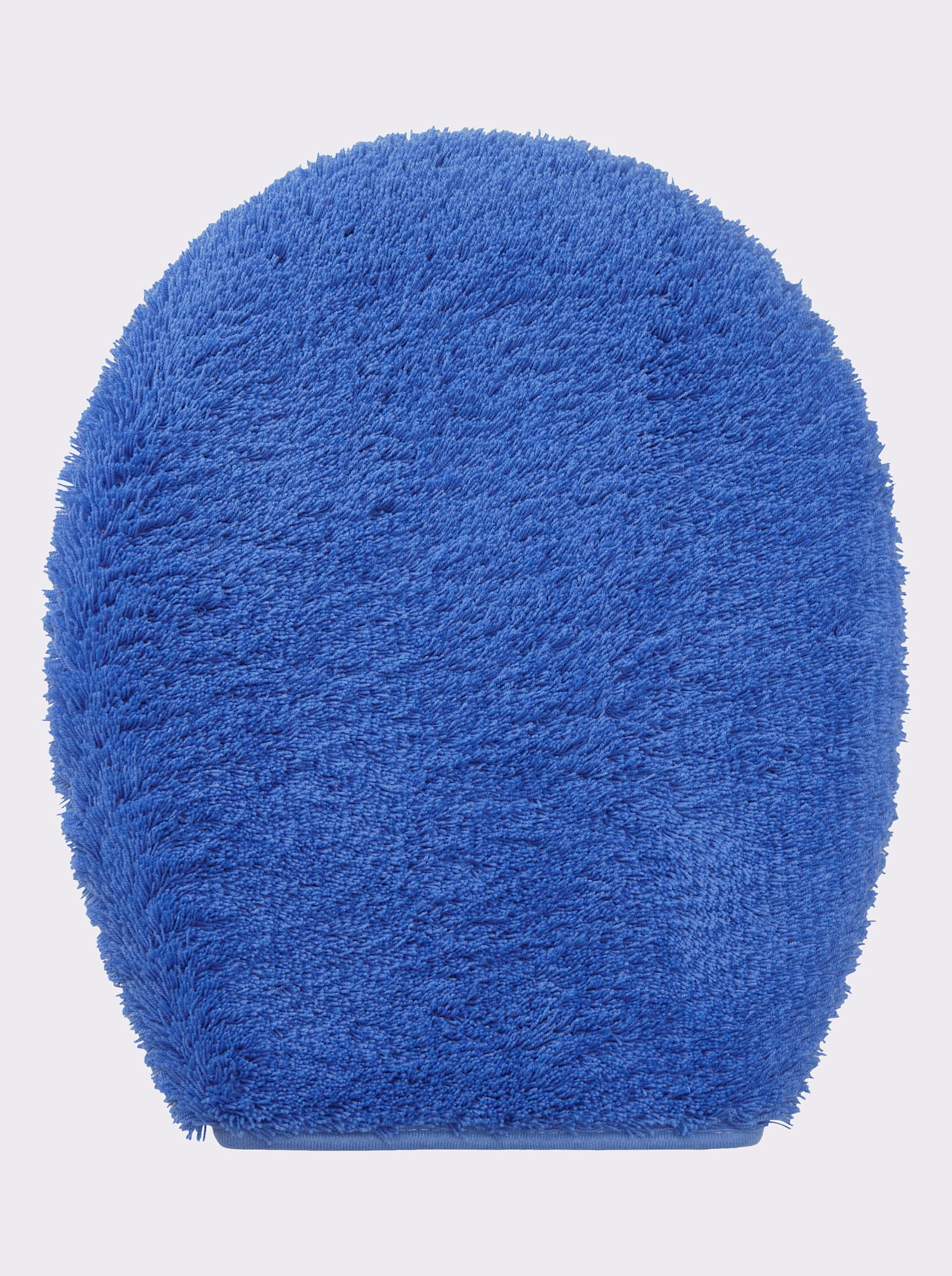 Hagemann Badematte - türkis-royalblau-gemustert