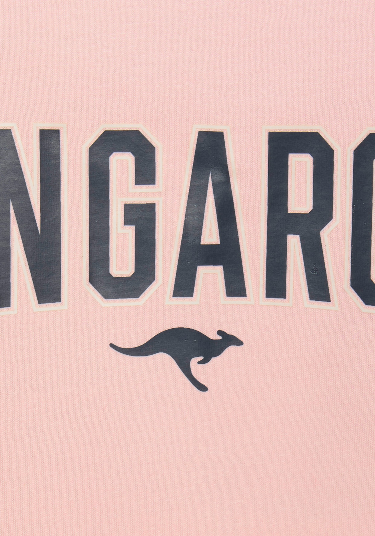 KangaROOS Bigshirt - rosa-dunkelblau