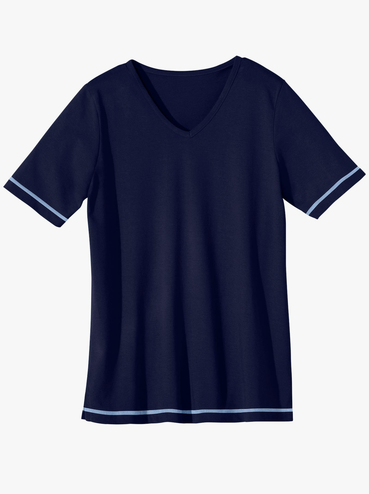 Tričko - námořnická modrá