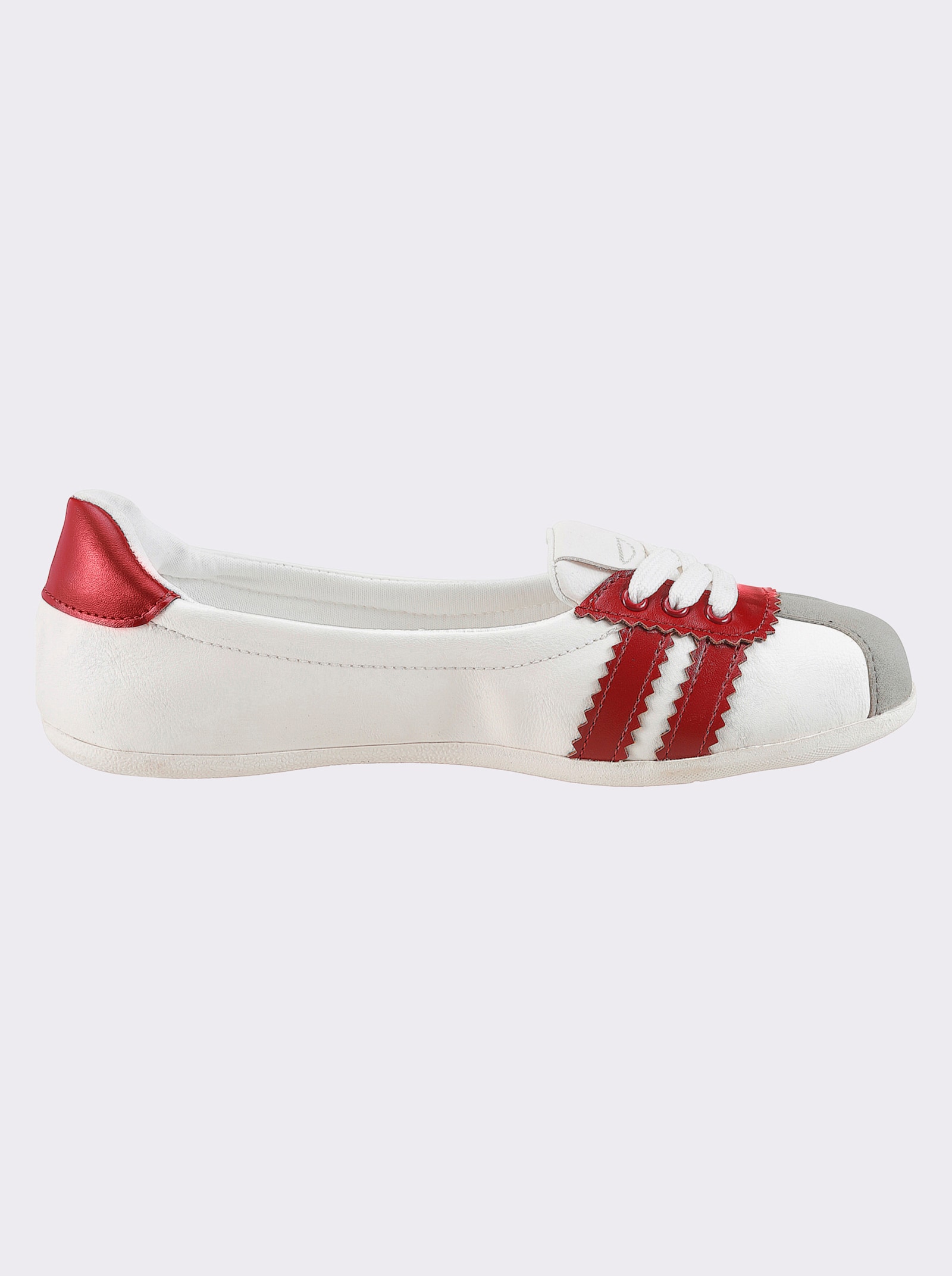 heine Ballerina - weiß-rot