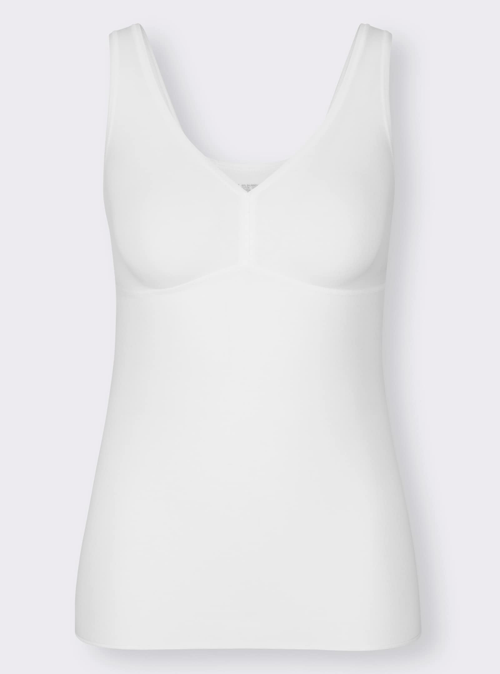 Speidel BH-Hemd ohne Bügel - weiß