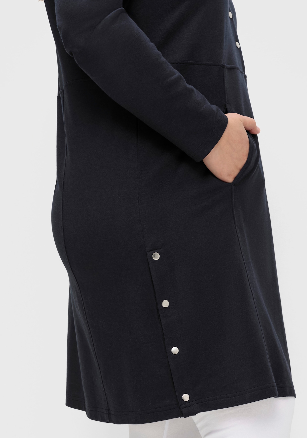sheego Freizeitkleid - tiefblau