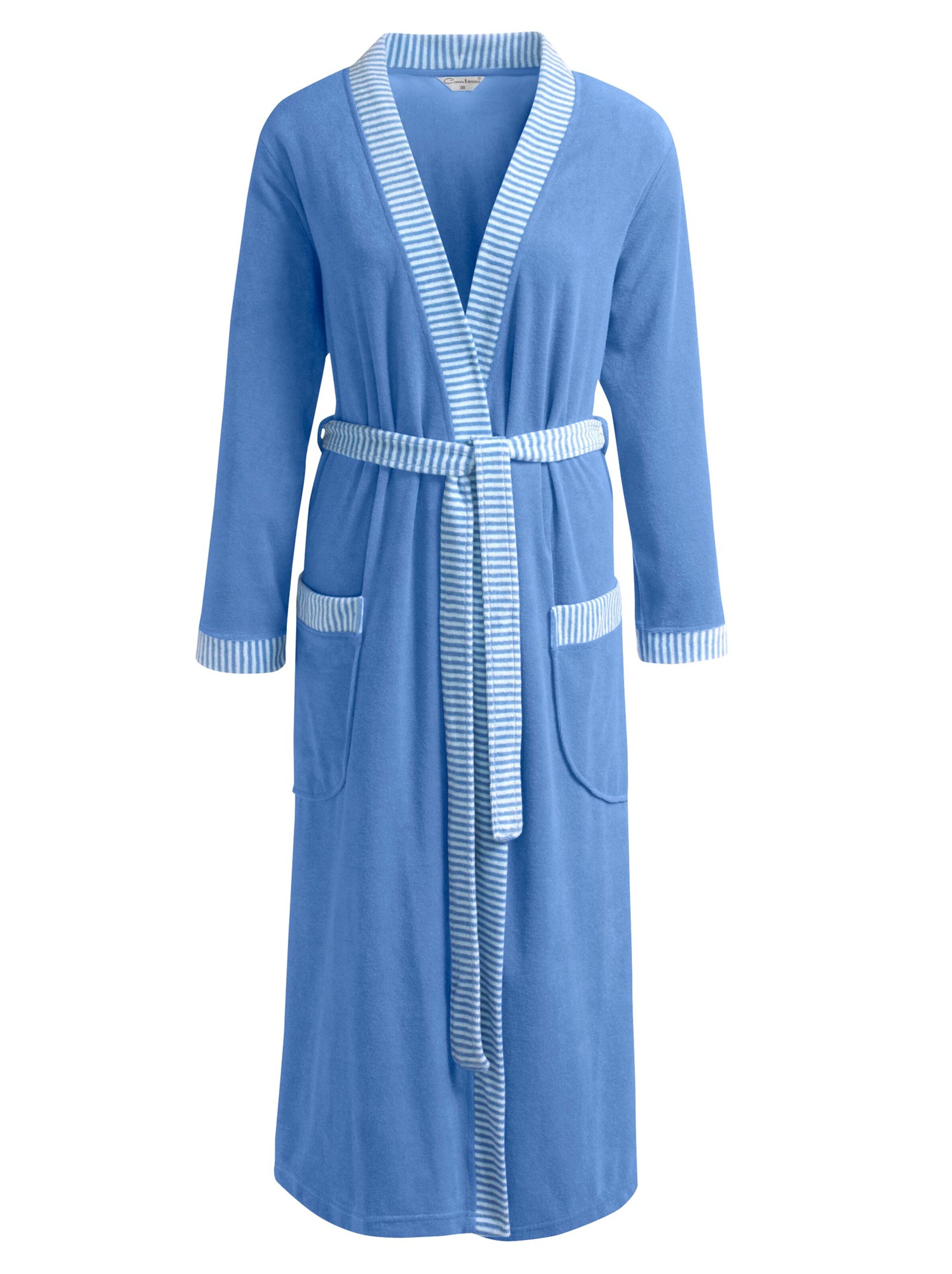 Comtessa Bademantel - blau