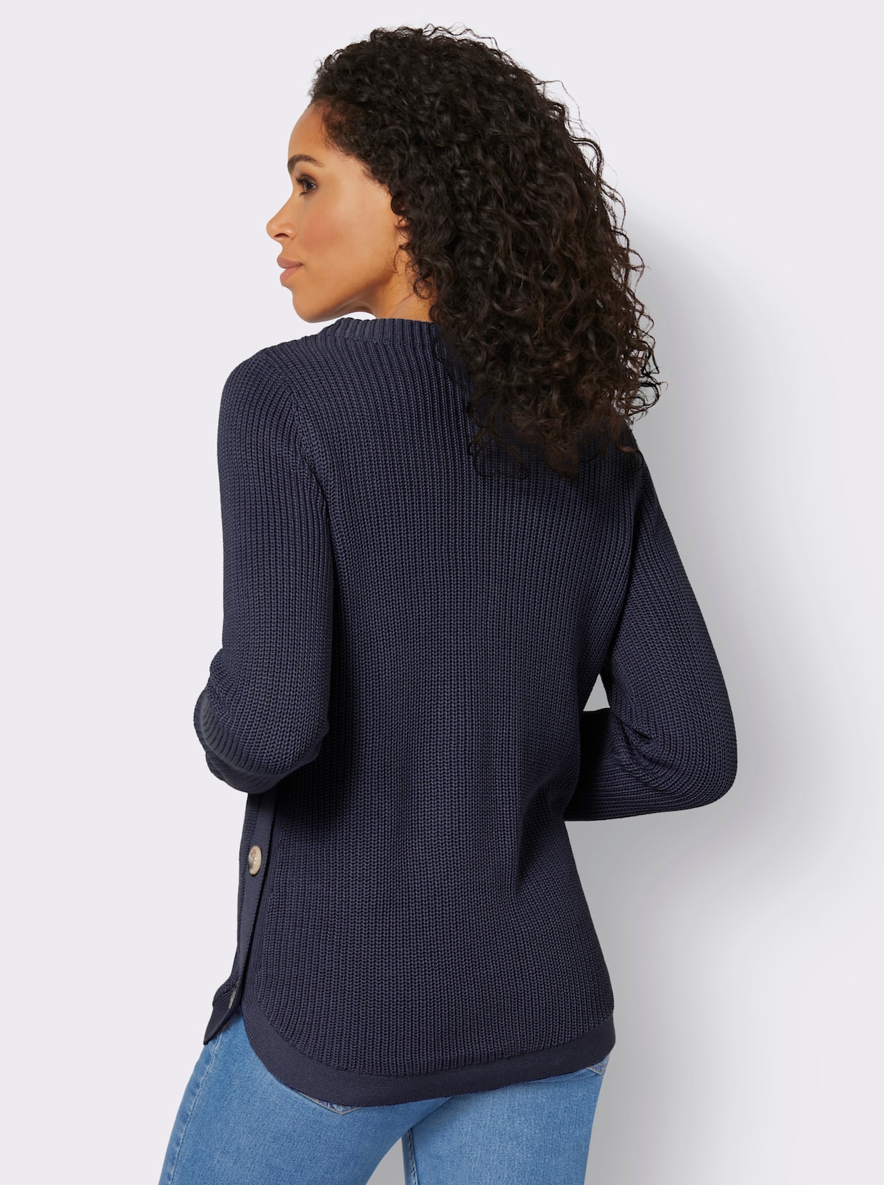 Pullover met lange mouwen - marine
