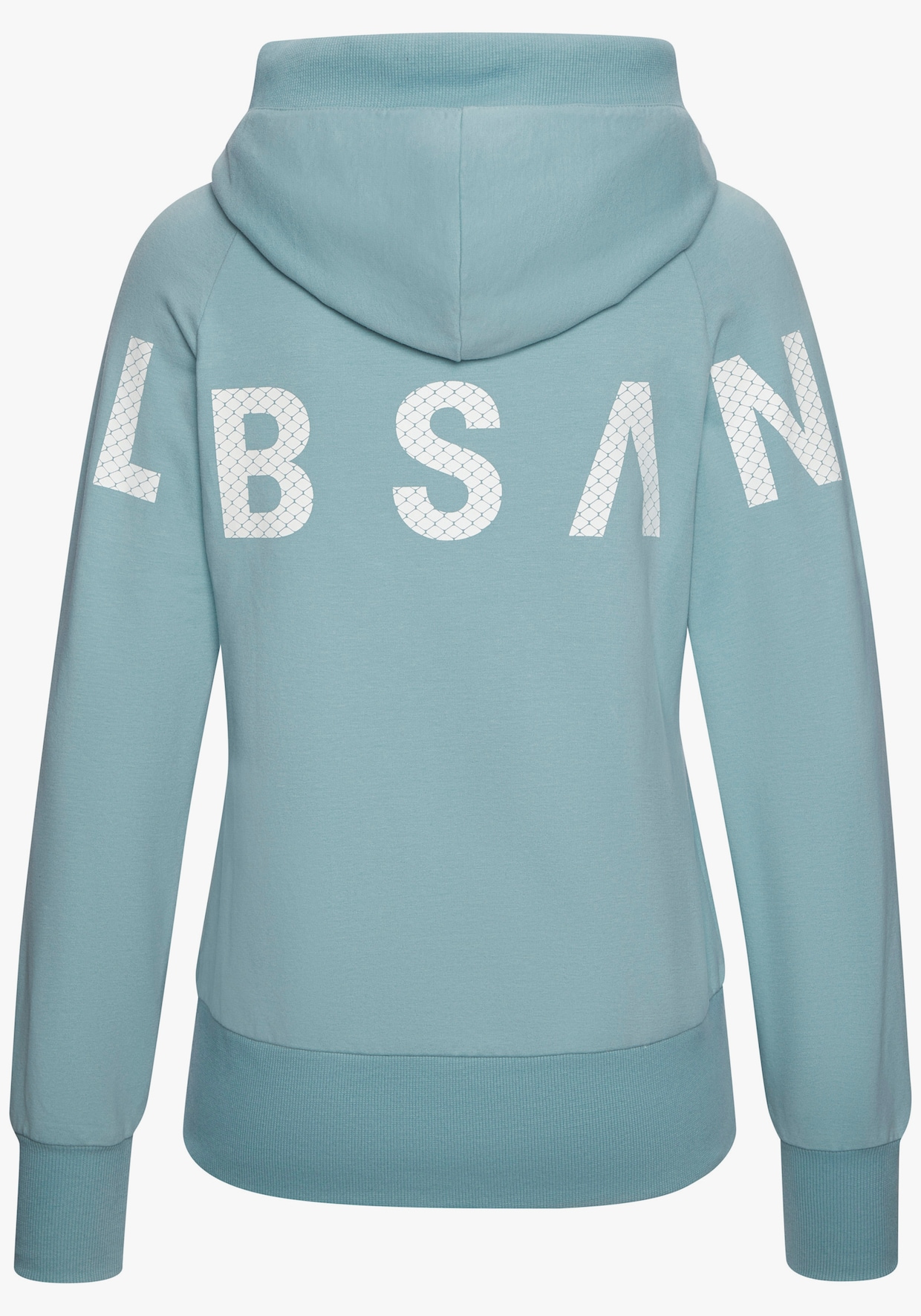 Elbsand Kapuzensweatjacke - aquamarine