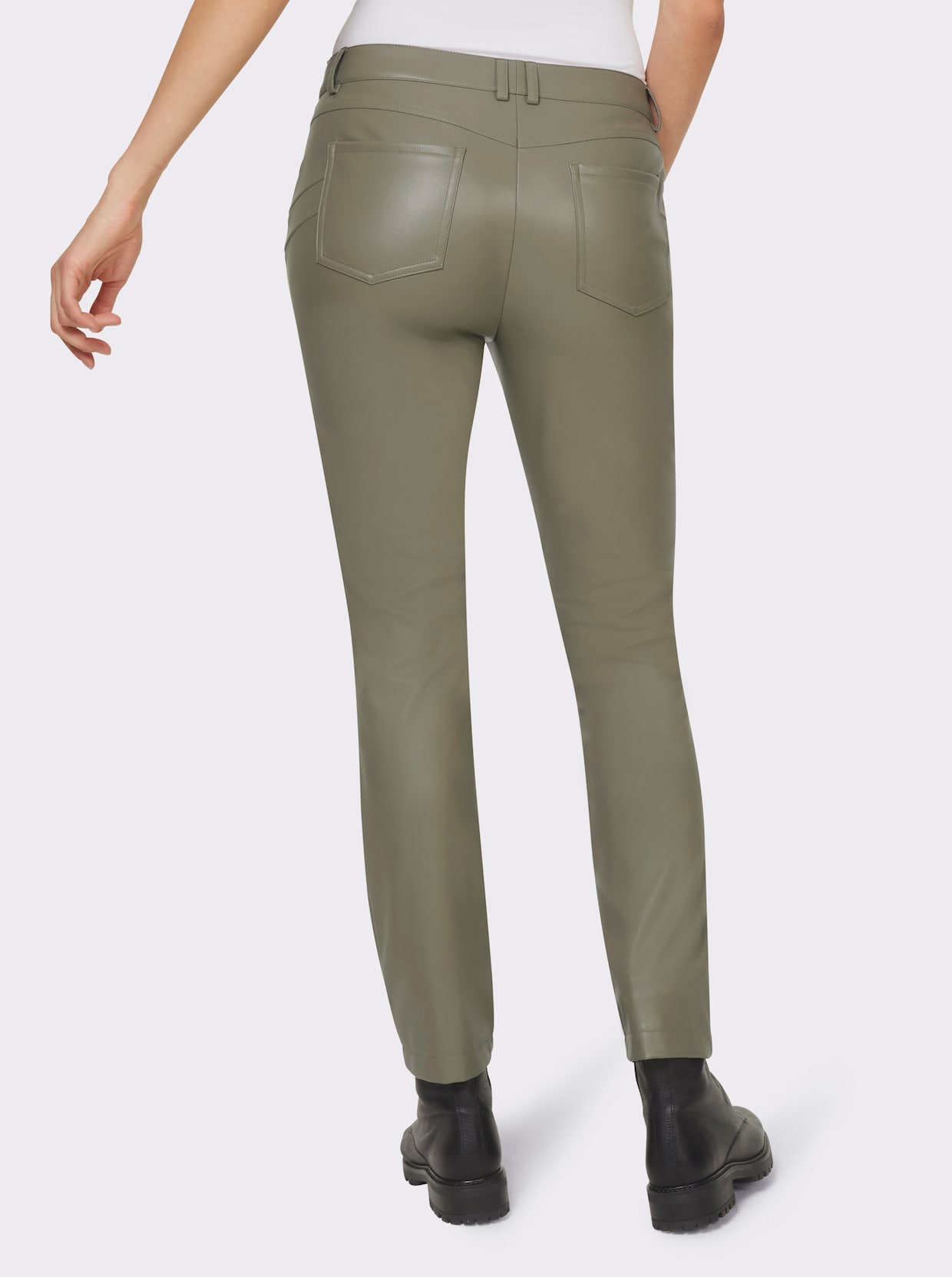 heine Pantalon en synthétique - kaki