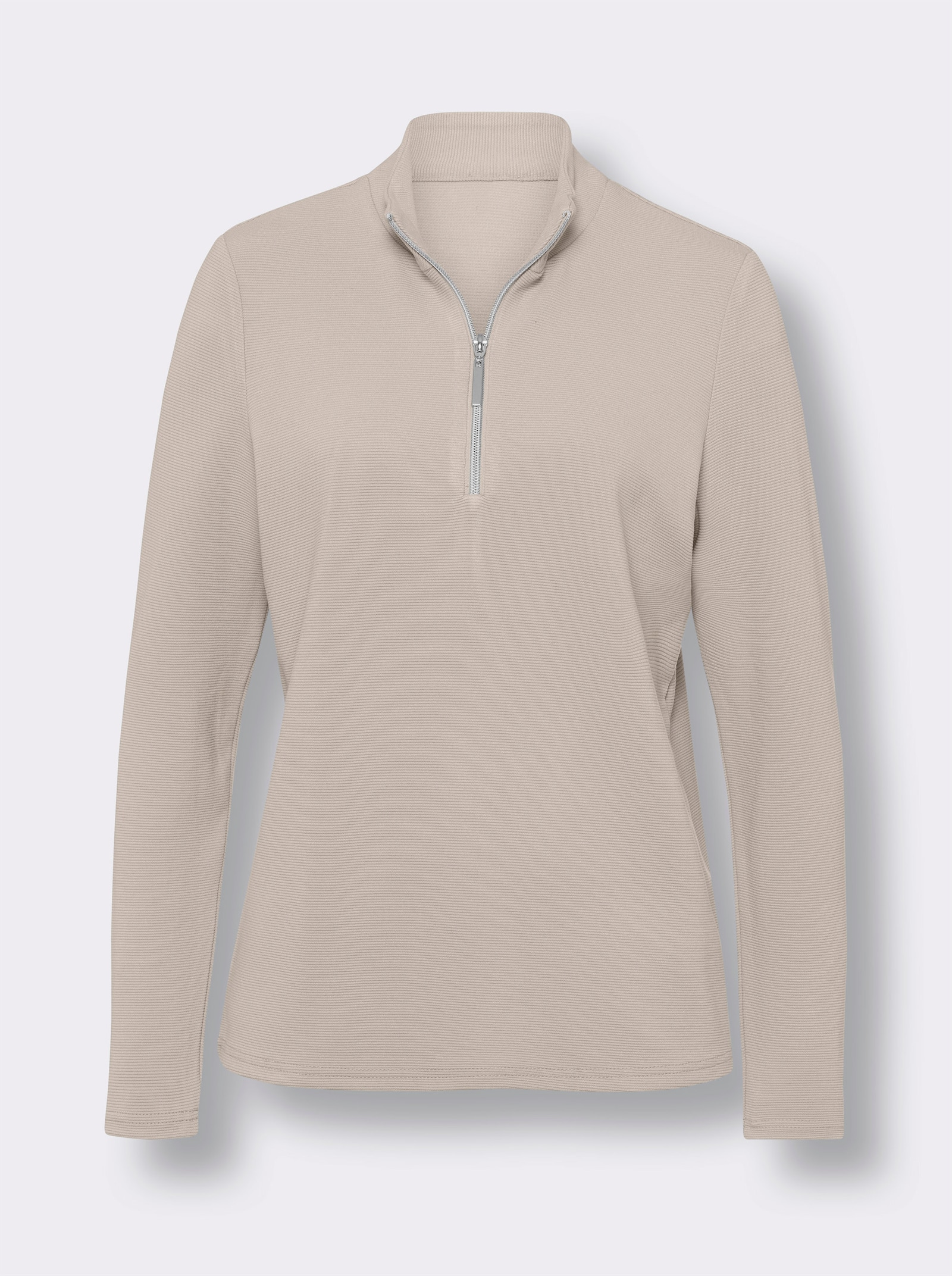 heine Schipperstrui van viscose - ivoorkleur