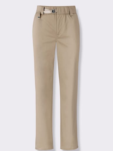 heine Chinobroek met subtiele glans - sesam