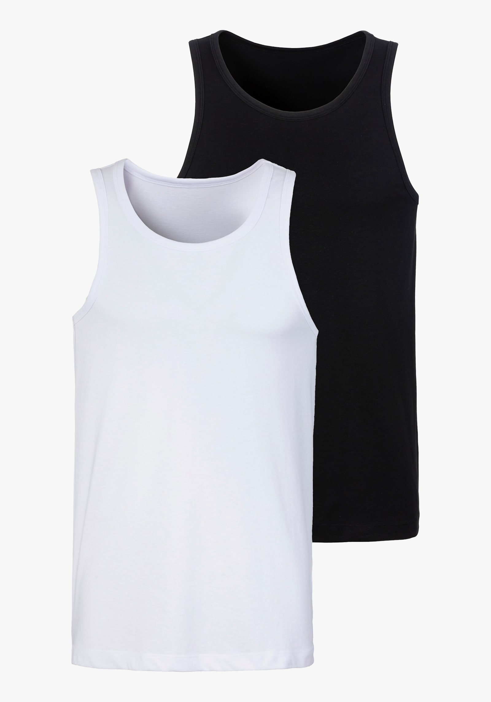 John Devin Tanktop - schwarz / weiß